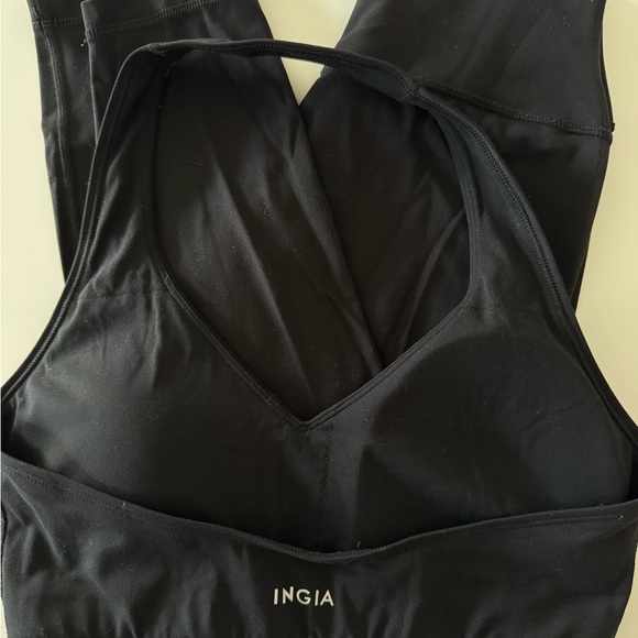 Black Sports Bra - Picture 2 of 3